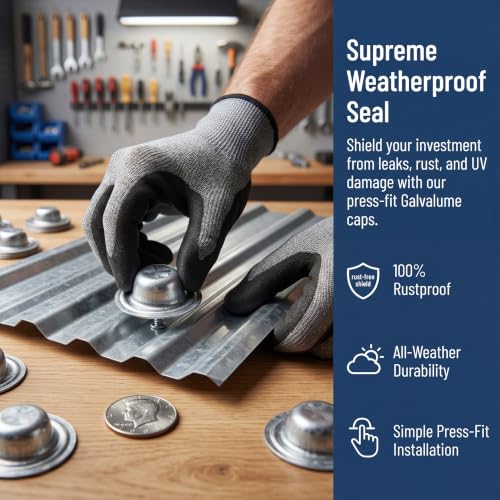 Metal Roof Screw Caps