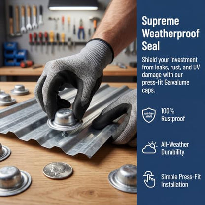 Metal Roof Screw Caps