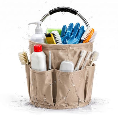 17L Foldable Cleaning Caddy with Handle