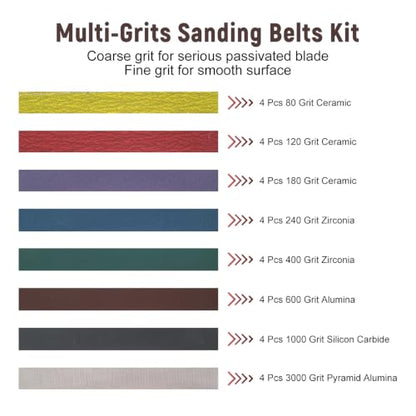 1 x 30 Inch Sanding Belts for Knife Sharpening