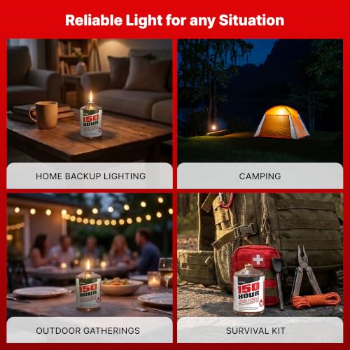 115 Hour Emergency Candles
