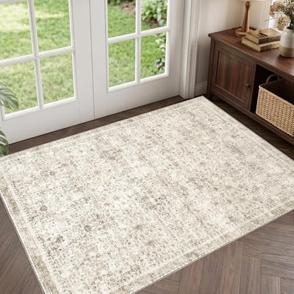 2x3 Area Rugs (Beige / 2' x 3' (Rectangular))