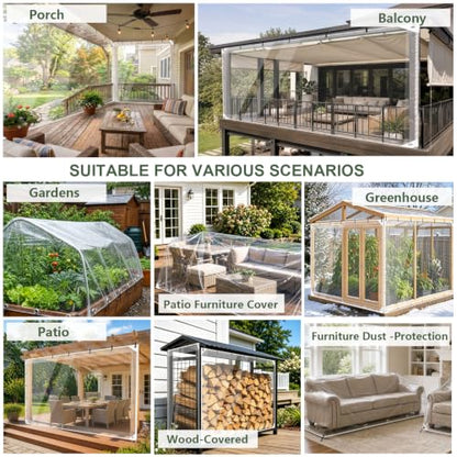 Clear PVC Vinyl Tarp Clear Tarps
