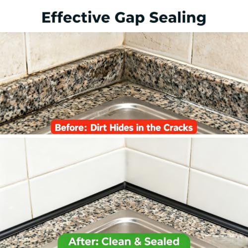 10ft Flexible Quarter Round Molding Peel and Stick Baseboard Trim
