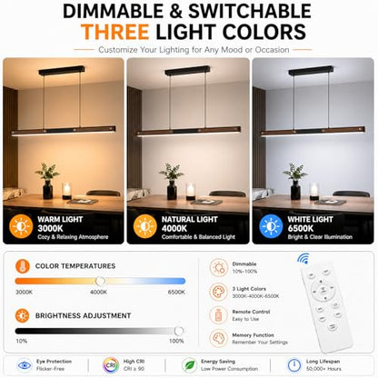 LED Linear Pendant Light