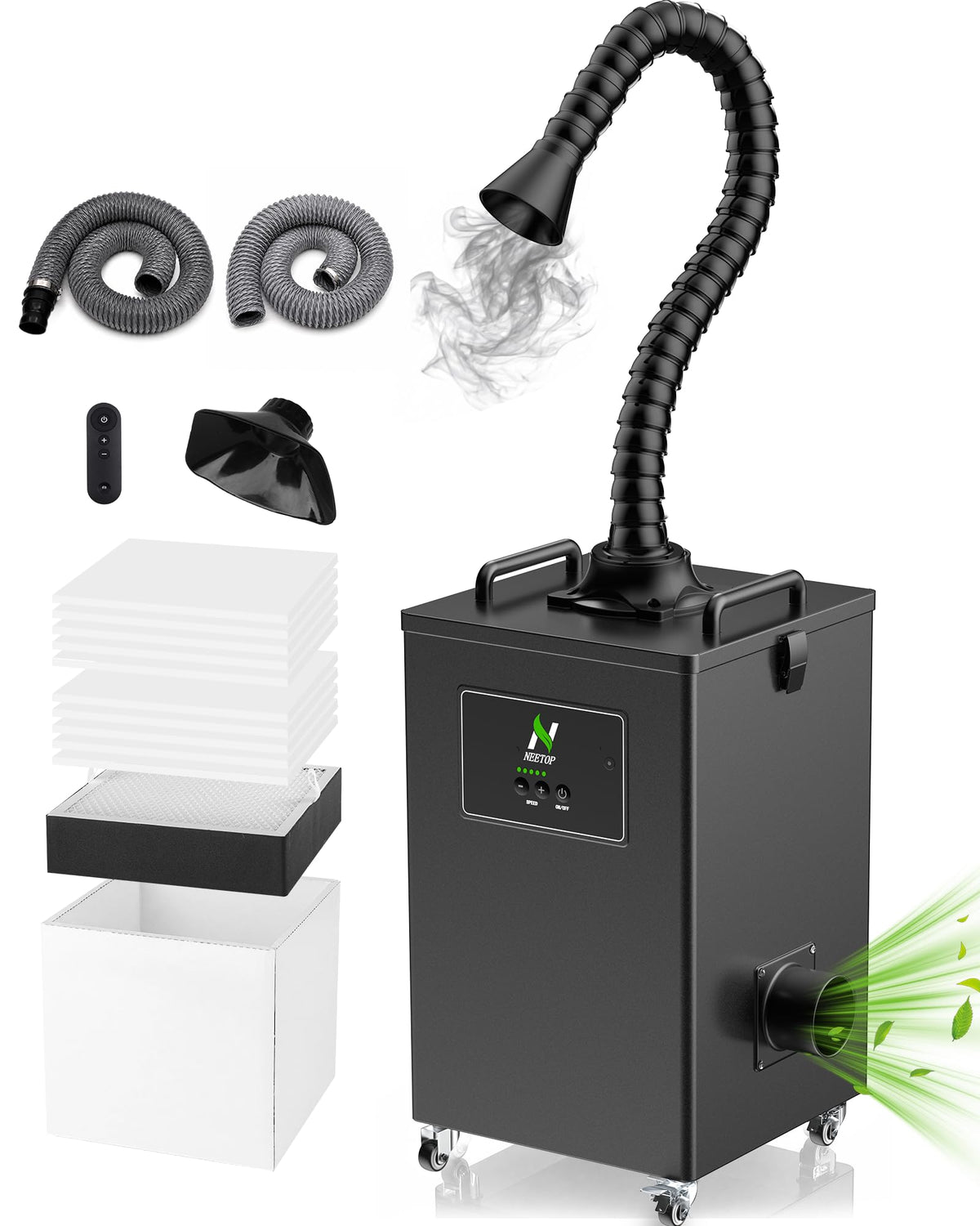 Laser Fume Extractor with≤60W Laser (Large)