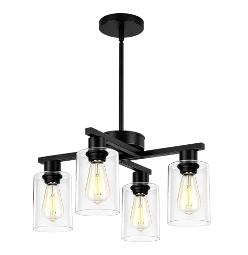 Farmhouse Black Pendant Light