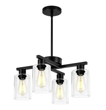 Farmhouse Black Pendant Light