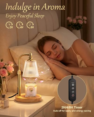 Candle Warmer Lamp with Timer