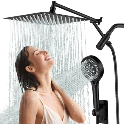 10 Inch Rainfall Shower Head with Handheld Combo