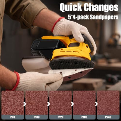 Cordless Detail Sander for DEWALT 20V Battery