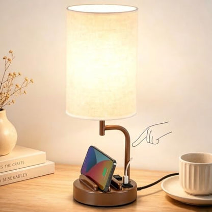 Touch Control USB Table Lamp with USB C