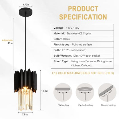 Gold Crystal Chandelier