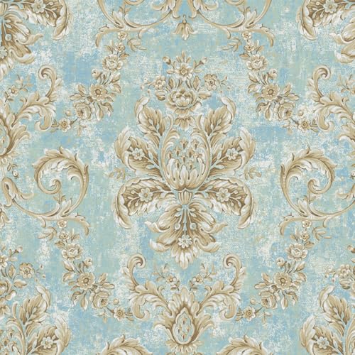 Vintage French Peel and Stick Floral Wallpaper