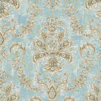 Vintage French Peel and Stick Floral Wallpaper