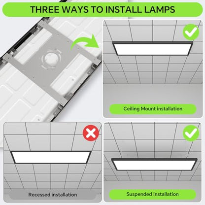 1x4 LED Flat Panel Light