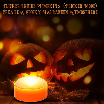 Pumpkin LED Lights with Remote and Timer