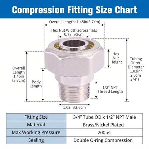 Nickel Plated Brass Pneumatic Hose Connectors