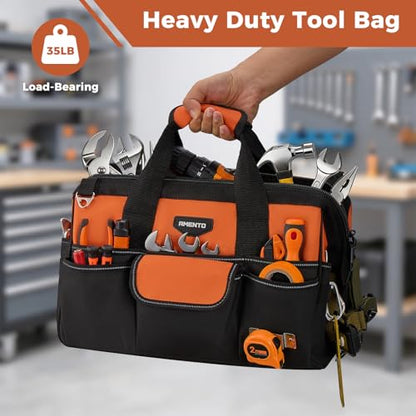 16 Inch Heavy Duty Tool Bag (Orange / 16 Inch)