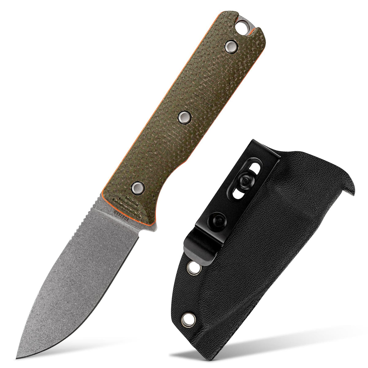 Vombat Fixed Blade Knife (Green)