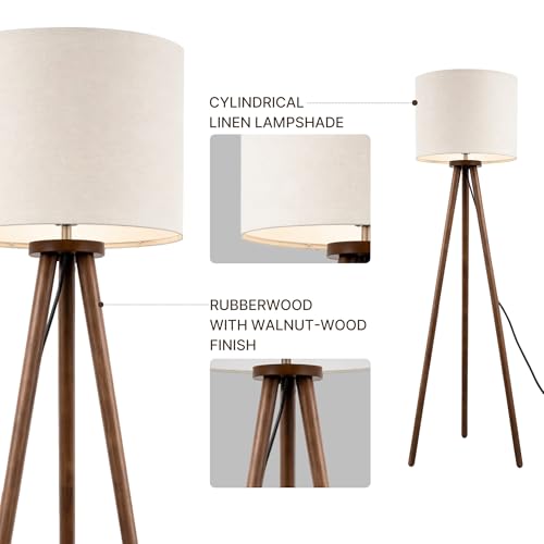 Tripod Floor Lamp for Bedroom