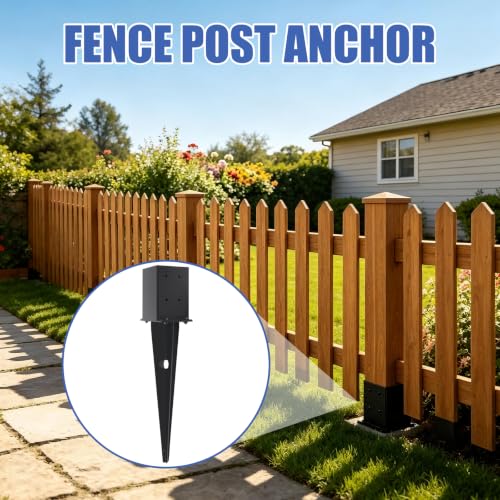 4x4 Fence Post Anchor Ground Spike