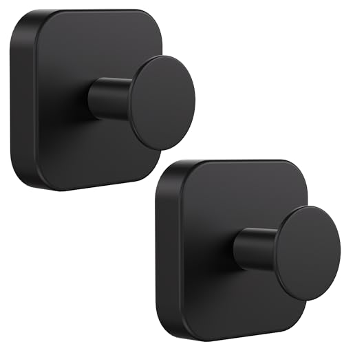 Adhesive Stainless Steel Towel Hooks