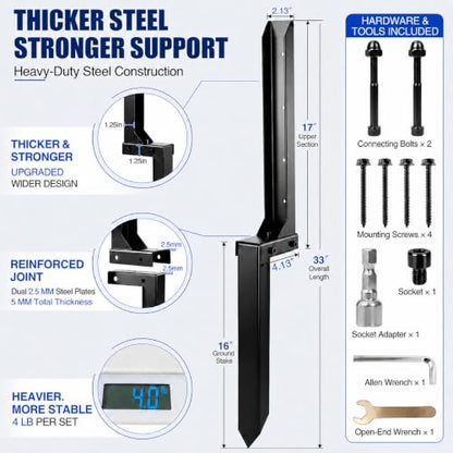 Fence Post Repair Kit