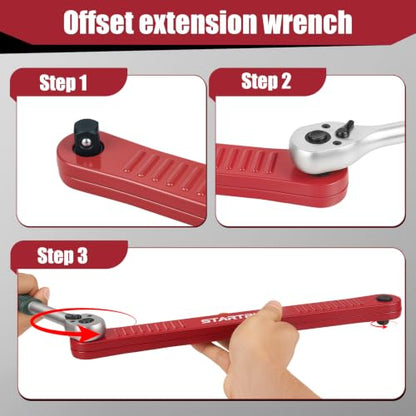 3 8 inch offset extension wrench
