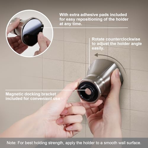 Magnetic Shower Head with Handheld Sprayer