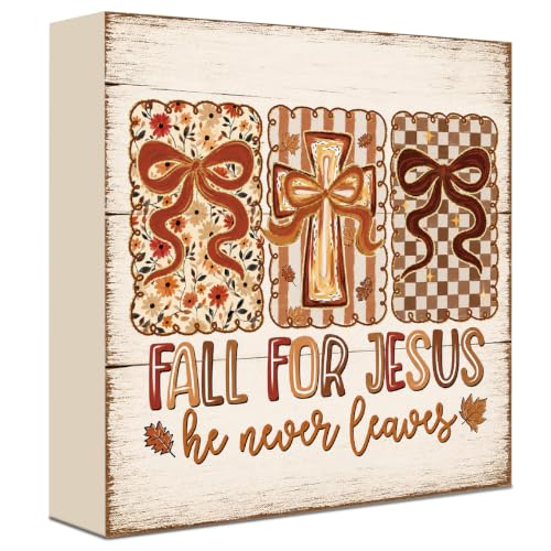 Fall Decorations for Home Wood Sign Fall Decor Shelf Decor