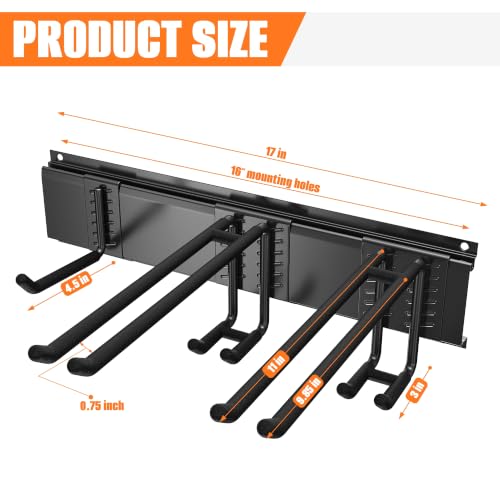 Wall Mounted Ski Storage Rack