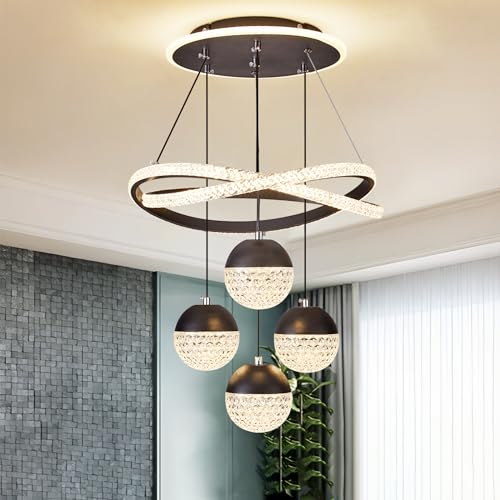 Modern Gold LED Chandeliers