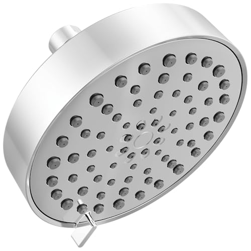 Modern 4 Setting Brushed Nickel Shower Head