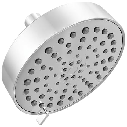Modern 4 Setting Brushed Nickel Shower Head