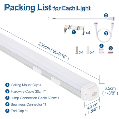 8FT LED Shop Light Fixture