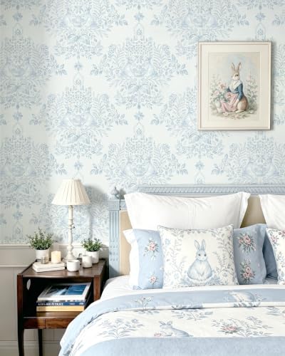 Damask Peel and Stick Wallpaper Geometric Contact Paper for Bedroom