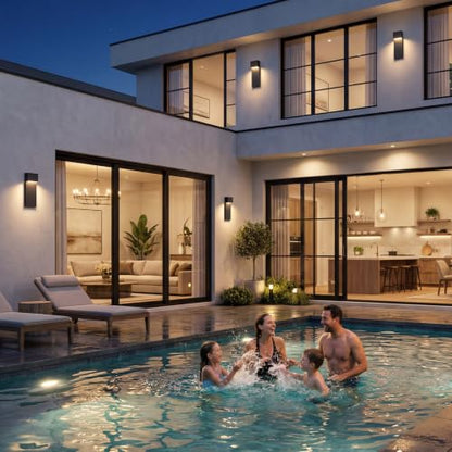 Modern LED Outdoor Wall Sconce