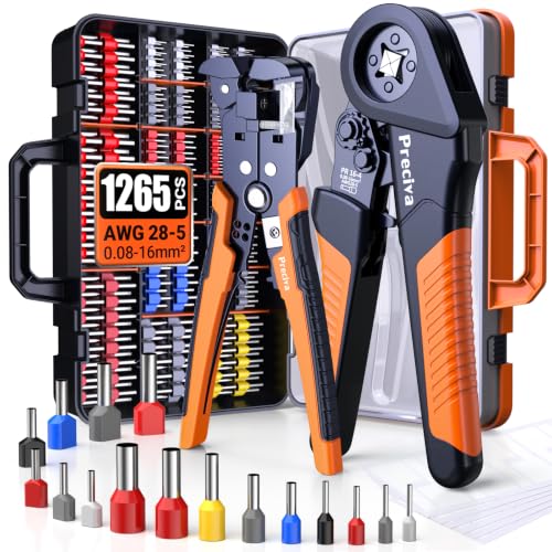 Insulated Crimping Tool Set with Storage Case