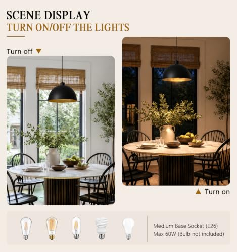 Oversized Dome Pendant Light