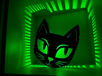 Halloween Black Cat Lights