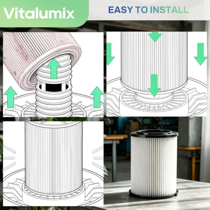 VF6000 Series Filter Compatible with Shopvac 5