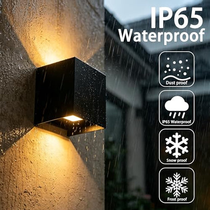 Outdoor Sconce Up Down Waterproof Wall Lights