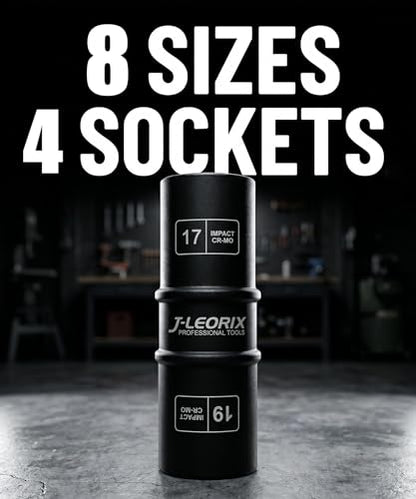 5PCS Flip Impact Socket Set