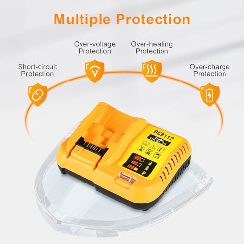 DCB112 Charger Repalcement for Dewalt 12v