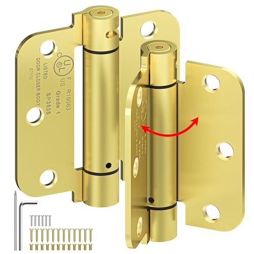 Self Closing Door Hinges Gold