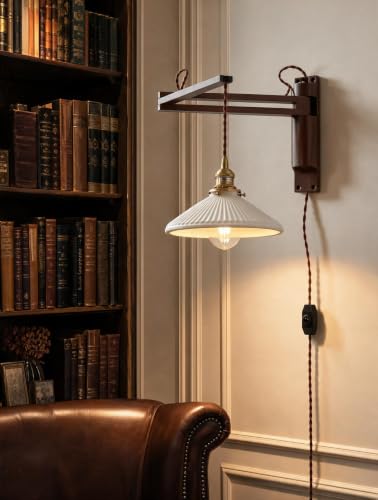 Wood Plug in Wall Sconces