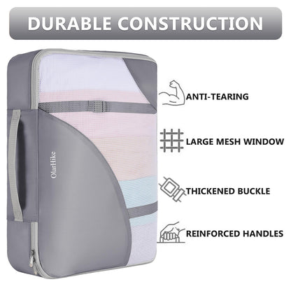 Packing Cubes for Travel (04 Gray)