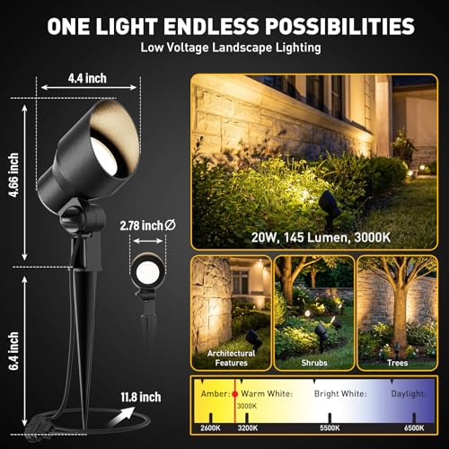 Landscape Lighting Outdoor Landscape Spotlights 20W 9604