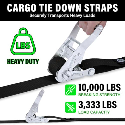 Cargo Straps with J Hooks